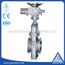 A105 wcb motor operated plate gate valve pn16